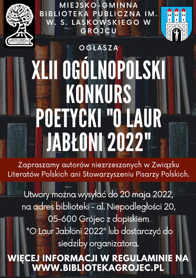 Laur Jabłoni 2022 plakat 2